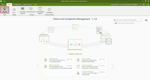 PP - Bizagi Stuido Wizard view.png