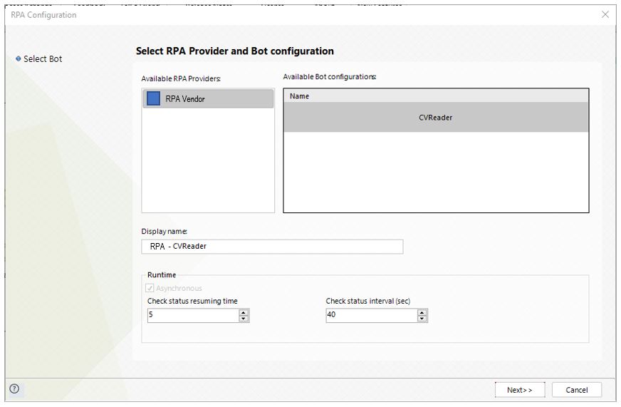 RPA screenshot - select bot configruation.JPG