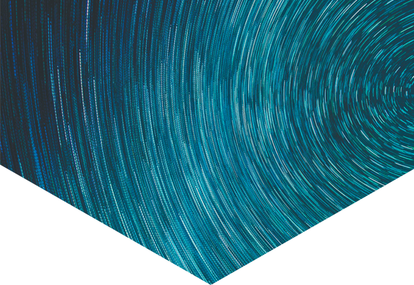 Blue spiral pattern